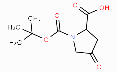 CAS No. 876317-19-0, 1-(tert-Butoxycarbonyl)-4-oxopyrrolidine-2-carboxylic acid