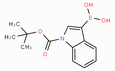 CAS No. 181365-26-4, (1-(tert-Butoxycarbonyl)-1H-indol-3-yl)boronic acid