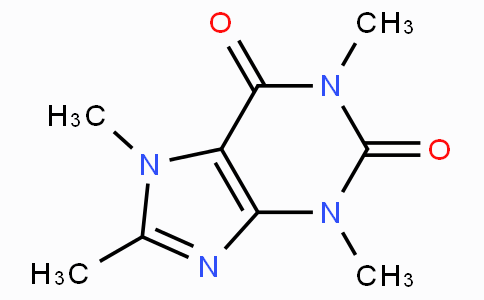 CAS No. 832-66-6, 1,3,7,8-Tetramethylpurine-2,6-dione