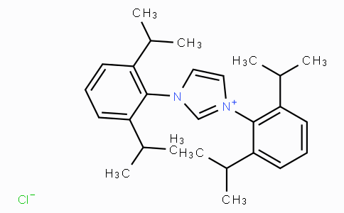 CAS No. 250285-32-6, 1,3-Bis(2,6-diisopropylphenyl)-1H-imidazol-3-ium chloride