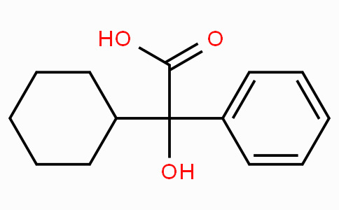 CAS No. 4335-77-7, 2-Cyclohexyl-2-hydroxy-2-phenylacetic acid