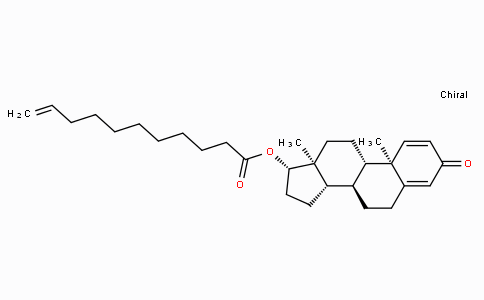 CAS No. 13103-34-9, 17b-((1-Oxo-10-undecenyl)oxy)-androsta-1,4-dien-3-one