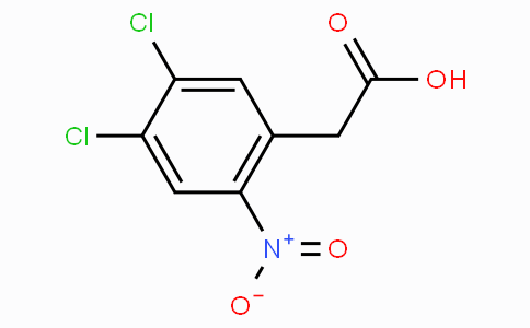 CAS No. 37777-90-5, 2-(4,5-Dichloro-2-nitrophenyl)acetic acid