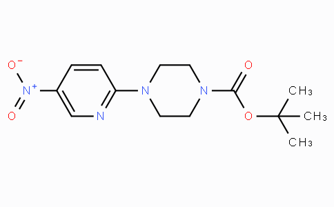 CAS No. 193902-78-2, tert-Butyl 4-(5-nitropyridin-2-yl)piperazine-1-carboxylate