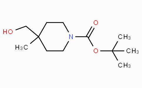 CAS No. 236406-21-6, tert-Butyl 4-(hydroxymethyl)-4-methylpiperidine-1-carboxylate