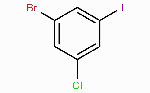 CAS No. 13101-40-1, 1-Bromo-3-chloro-5-iodobenzene