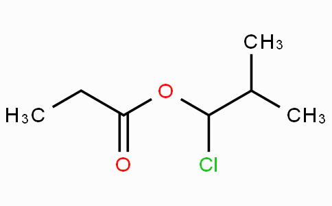 CAS No. 58304-65-7, 1-Chloro-2-methylpropyl propionate