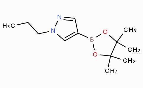 CAS No. 827614-69-7, 1-Propyl-4-(4,4,5,5-tetramethyl-1,3,2-dioxaborolan-2-yl)-1H-pyrazole