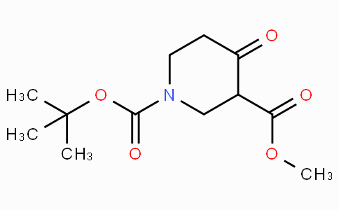 CAS No. 161491-24-3, 1-tert-Butyl 3-methyl 4-oxopiperidine-1,3-dicarboxylate