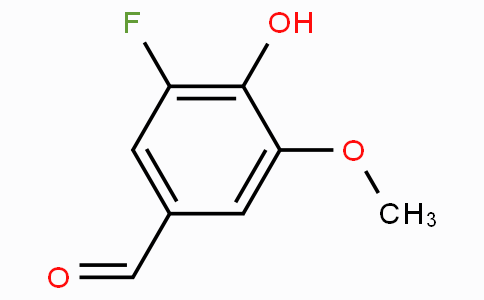 CAS No. 79418-78-3, 3-Fluoro-4-hydroxy-5-methoxybenzaldehyde
