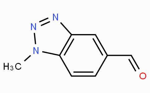 CAS No. 499770-67-1, 1-Methyl-1H-benzo[d][1,2,3]triazole-5-carbaldehyde