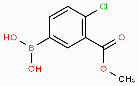 CAS No. 874219-45-1, (4-Chloro-3-(methoxycarbonyl)phenyl)boronic acid