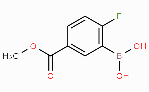 CAS No. 850568-04-6, 2-氟-5-(甲氧羰基)苯硼酸