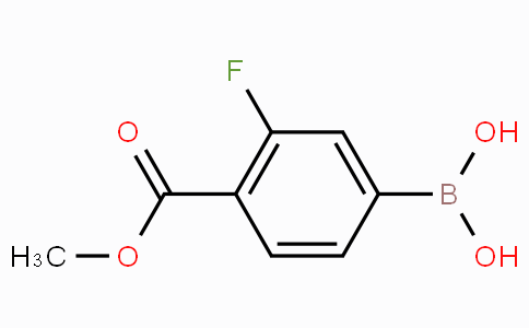CAS No. 505083-04-5, (3-Fluoro-4-(methoxycarbonyl)phenyl)boronic acid
