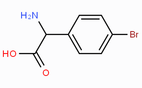 CAS No. 71079-03-3, 2-Amino-2-(4-bromophenyl)acetic acid