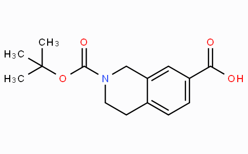CAS No. 149353-95-7, 2-(tert-Butoxycarbonyl)-1,2,3,4-tetrahydroisoquinoline-7-carboxylic acid