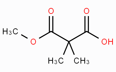 CAS No. 13051-21-3, 3-Methoxy-2,2-dimethyl-3-oxopropanoic acid