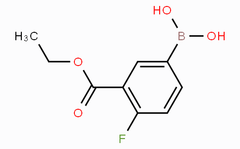 CAS No. 874219-36-0, (3-(Ethoxycarbonyl)-4-fluorophenyl)boronic acid