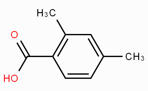 CAS No. 611-01-8, 2,4-Dimethylbenzoic acid