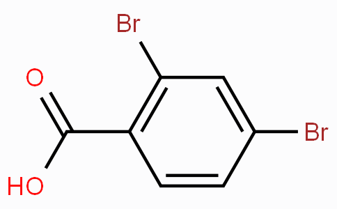 CAS No. 611-00-7, 2,4-Dibromobenzoic acid