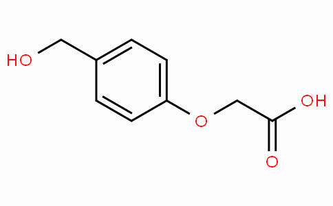 CAS No. 68858-21-9, 2-(4-(Hydroxymethyl)phenoxy)acetic acid