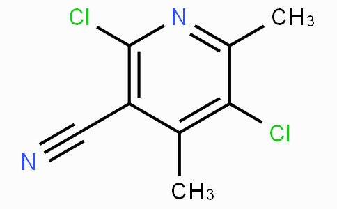 CAS No. 91591-63-8, 2,5-Dichloro-4,6-dimethylnicotinonitrile