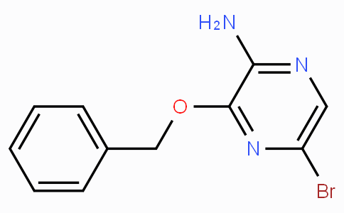 CAS No. 187973-44-0, 3-(Benzyloxy)-5-bromopyrazin-2-amine