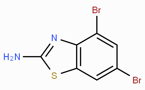 CAS No. 16582-60-8, 4,6-Dibromobenzo[d]thiazol-2-amine