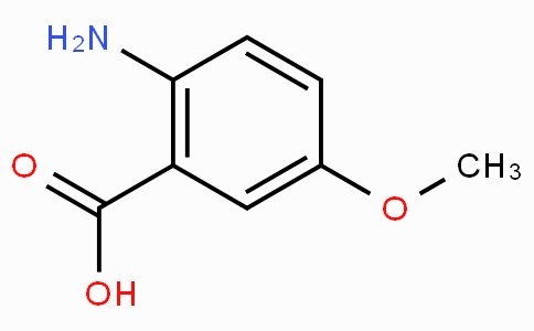 CAS No. 6705-03-9, 2-Amino-5-methoxybenzoic acid