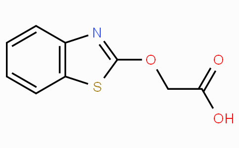 CAS No. 2875-32-3, 2-(Benzo[d]thiazol-2-yloxy)acetic acid