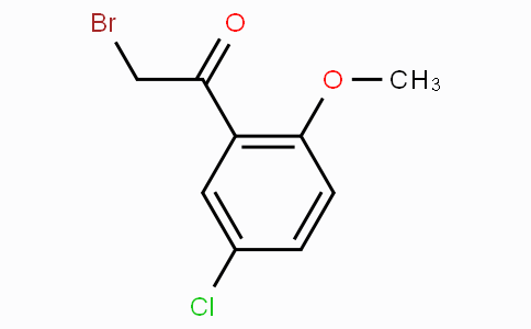CAS No. 111841-05-5, 2-Bromo-1-(5-chloro-2-methoxyphenyl)ethanone