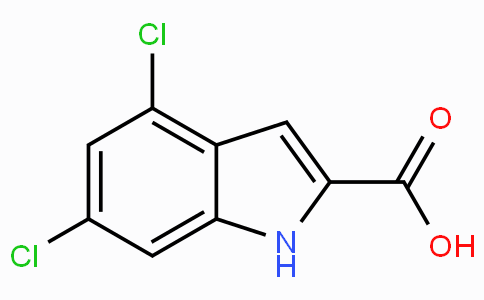 CAS No. 101861-63-6, 4,6-Dichloro-1H-indole-2-carboxylic acid