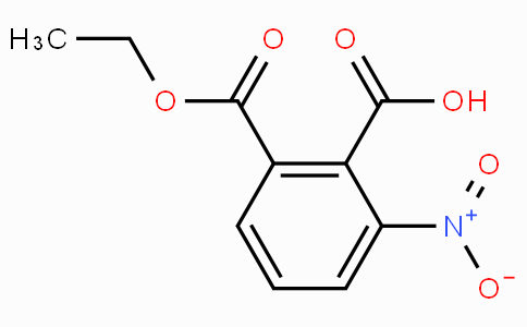 CAS No. 16533-45-2, 2-(Ethoxycarbonyl)-6-nitrobenzoic acid