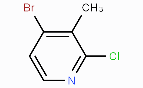 CAS No. 128071-86-3, 4-Bromo-2-chloro-3-methylpyridine