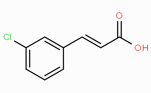 CAS No. 1866-38-2, 3-(3-Chlorophenyl)acrylic acid