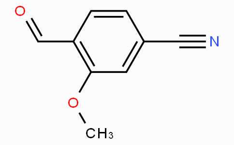 CAS No. 21962-45-8, 4-Formyl-3-methoxybenzonitrile