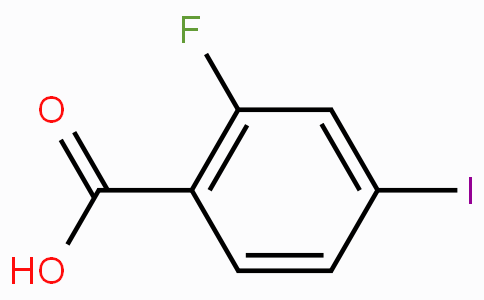 CAS No. 124700-40-9, 2-Fluoro-4-iodobenzoic acid