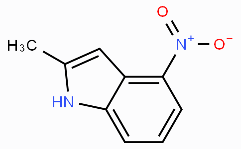 CAS No. 3484-10-4, 2-Methyl-4-nitro-1H-indole