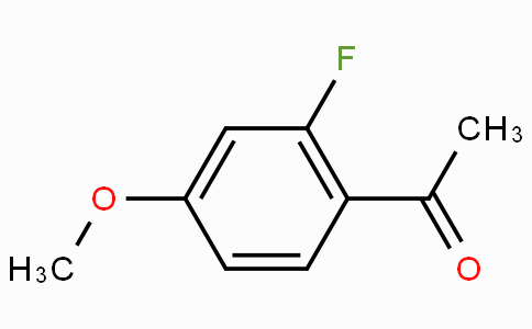 CAS No. 74457-86-6, 1-(2-Fluoro-4-methoxyphenyl)ethanone