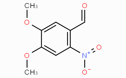CAS No. 20357-25-9, 4,5-Dimethoxy-2-nitrobenzaldehyde