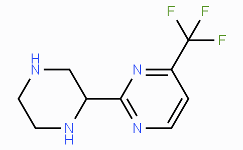 CAS No. 179756-91-3, 2-(Piperazin-2-yl)-4-(trifluoromethyl)pyrimidine