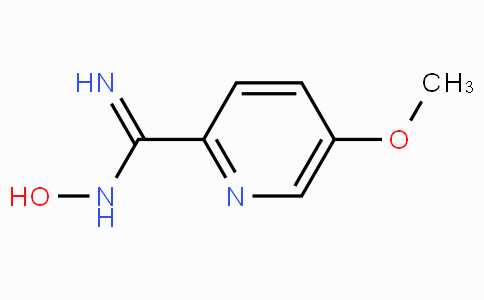 CAS No. 327056-65-5, N-Hydroxy-5-methoxypicolinimidamide