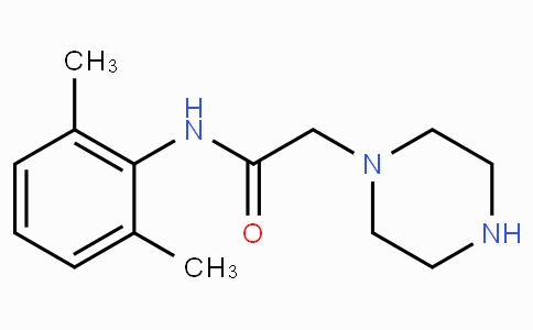 CAS No. 5294-61-1, N-(2,6-Dimethylphenyl)-2-(piperazin-1-yl)acetamide