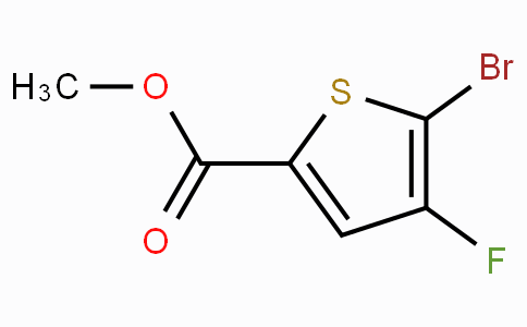 CAS No. 395664-59-2, Methyl 5-bromo-4-fluorothiophene-2-carboxylate