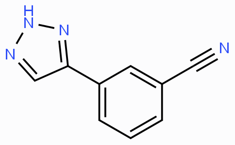 CAS No. 550364-01-7, 3-(2H-1,2,3-Triazol-4-yl)benzonitrile
