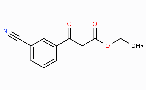 CAS No. 62088-13-5, Ethyl 3-(3-cyanophenyl)-3-oxopropanoate