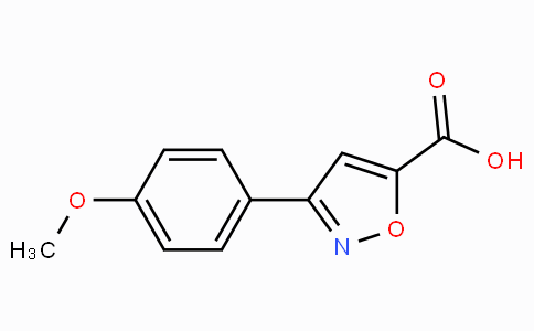 CAS No. 618383-47-4, 3-(4-Methoxyphenyl)isoxazole-5-carboxylic acid