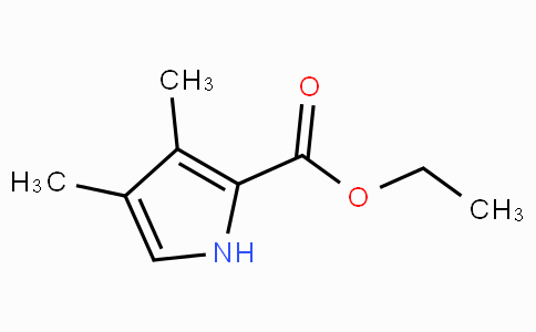 CAS No. 938-75-0, Ethyl 3,4-dimethyl-1H-pyrrole-2-carboxylate