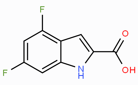 CAS No. 247564-66-5, 4,6-Difluoro-1H-indole-2-carboxylic acid