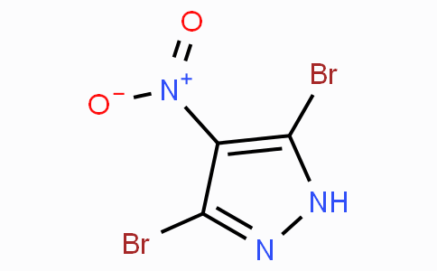 CAS No. 104599-36-2, 3,5-Dibromo-4-nitro-1H-pyrazole